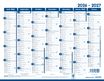 Calendrier Classique LECAS - 21x27 cm cm - 1 année sur 2 faces - Hamelin