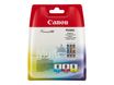 Canon CLI-8 - Pack de 3 - cyan, magenta, jaune - cartouche d'encre originale