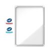 Nobo - Vitrine extérieure - 9 feuilles A4 - Surface magnétique - porte battante - 70,8 x 96,9 x 4,3 cm