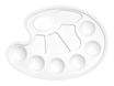 Wonday - Palette peinture - plastique - ovale