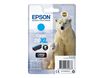 Epson 26XL - 8.7 ml - XL - cián - original - blíster - cartucho de tinta - para Expression Premium XP-510, 520, 600, 605, 610, 615, 620, 625, 700, 710, 720, 800, 810, 820