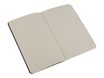 Moleskine Cahier Pocket - 3 journaux - 9 x 14 cm - 64 pages - uni - noir