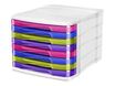 CEP Ellypse - Module de classement 8 tiroirs - multicolore
