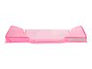 Exacompta COMBO Glossy - Corbeille à courrier framboise tranlucide