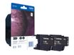 Brother LC1220 - Pack de 2 - noir - cartouche d'encre originale