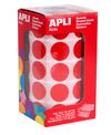 Apli - Gommettes rouleau - rouge
