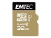 Emtec Elite Gold - carte mémoire 32 Go - Class 10 - micro SDHC