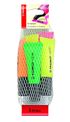 STABILO NEON - Filet 5 Surligneur fluo fluos - orange, 2 jaune, vert, rose