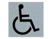 Pickup Alulook - Pictogramme Handicapés - 80 x 80 mm