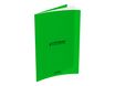 Conquérant Classique - Cahier polypro 24 x 32 cm - 96 pages - grands carreaux (Seyes) - vert