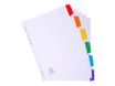 Exacompta Nature Future - Intercalaire 6 positions - A4 Maxi - carte blanche