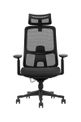 Fauteuil de bureau PROSEAT - accoudoirs - en T - pivotant - noir
