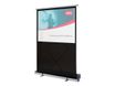 NOBO écran de projection portable avec support de pose au sol - 162 x 122 cm