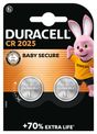 DURACELL CR2025 - 2 piles boutons - 3V