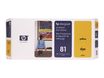 HP 81 - jaune - tête d'impression originale + dispositif de nettoyage
