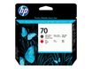 HP 70 - Pack de 2 - rouge, noir mat - cartouche d'encre originale (C9409A)
