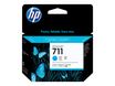 HP 711 - Pack de 3 - cyan - cartouche d'encre originale (CZ134A)