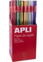 Apli Agipa - Papier cadeau métallisé - 70 cm x 2 m - or
