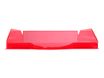 Exacompta Ecotray - Corbeille à courrier framboise translucide