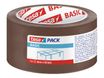 Tesapack Basic - 6 Rubans adhésifs d'emballage - 50 mm x 66 m - havane