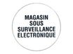 Pickup - Pictogramme rond - Magasin sous surveillance éléctronique - 200 mm