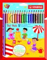STABILO Trio thick - 18 crayons de couleur + 1 taille crayon