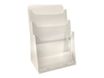 Exacompta - Porte-brochures A4 - 3 compartiments