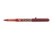 Pilot Vball - Pack de 12 rollers - 0,7 mm - rouge