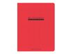 Conquérant Classique - Cahier polypro 17 x 22 cm - 96 pages - grands carreaux (Seyes) - rouge