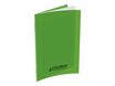 Conquérant Classique - Cahier polypro 17 x 22 cm - 96 pages - grands carreaux (Seyes) - vert