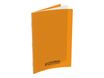 Conquérant Classique - Cahier polypro A4 (21x29,7cm) - 96 pages - grands carreaux (Seyes) - orange
