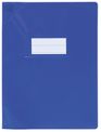 Oxford Strong Line - Protège cahier sans rabat - 17 x 22 cm - bleu opaque