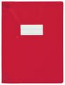 Oxford Strong Line - Protège cahier sans rabat - 17 x 22 cm - rouge opaque