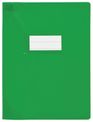 Oxford Strong Line - Protège cahier sans rabat - 17 x 22 cm - vert opaque