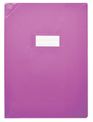 Oxford Strong Line - Protège cahier sans rabat - 24 x 32 cm - violet opaque
