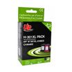 Cartouche remanufacturée HP 301XL - pack de 2 - noir, cyan, magenta, jaune - Uprint