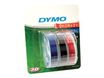 DYMO - bande de gaufrage 3D - 3 rouleau(x) - rouleau (0,9 cm x 3 m)