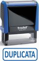 Trodat Xprint - Tampon formule "Duplicata" - bleu