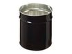 Pierre Henry - Corbeille à papier 12L - métal - noir
