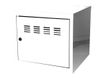 Casier cube / Vestiaire - 36 x 40 x 40 cm - blanc