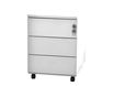 Caisson mobile - 3 tiroirs - blanc - 56,7 x 54,1 x 41,8 cm