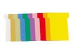 Exacompta - 100 Fiches en T - Taille 1,5 - coloris assortis - carton de 10 étuis