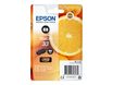 Epson 33 Oranges - noir photo - cartouche d'encre originale