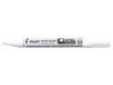 Pilot Super Color - Marqueur permanent - pointe moyenne - blanc