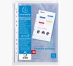 Exacompta - 100 Pochettes perforées - A4 - PP lisses - cristal 6/100E