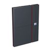Agenda Oxford Office - 1 semaine sur 2 pages - 21 x 29,7 cm - gris/rouge - Hamelin