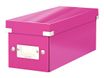 Leitz Click & Store - Boîte de rangement pour CD - rose métallisé