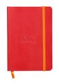 RHODIA Rhodiarama - Carnet souple A6 - 144 pages - ligné - coquelicot