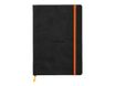 RHODIA Rhodiarama - Carnet souple A5 - 160 pages - ligné - noir