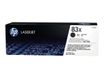 HP 83X - Alto rendimiento - negro - original - LaserJet - cartucho de tóner (CF283X) - para LaserJet Pro M201, M202, MFP M125, MFP M127, MFP M225